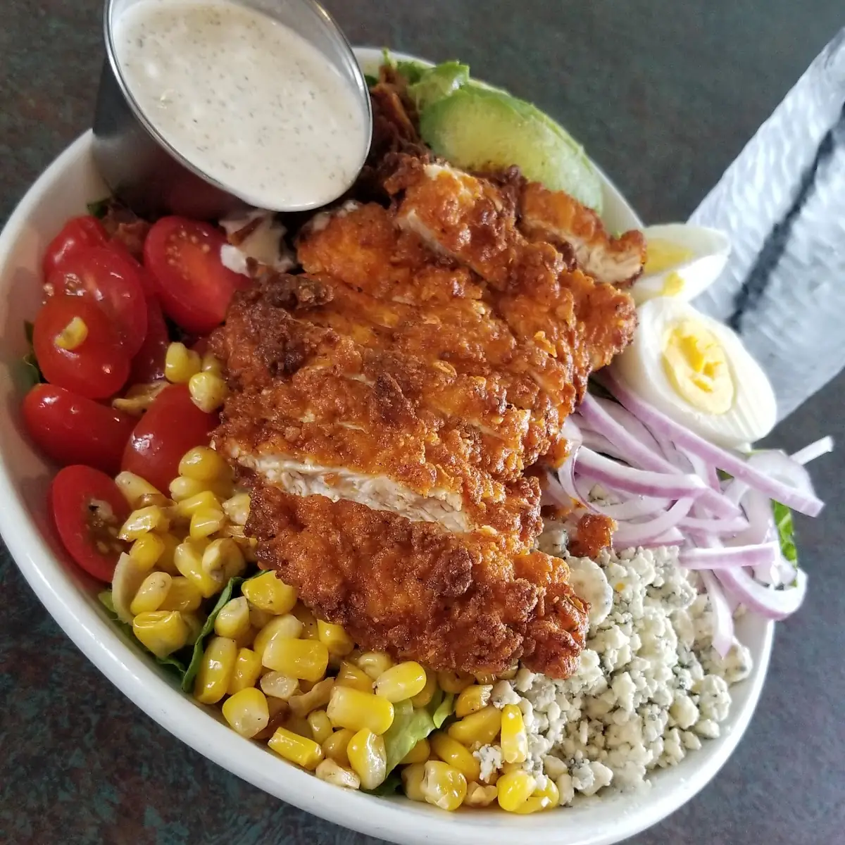 Cobb Salad with Firecracker Chicken