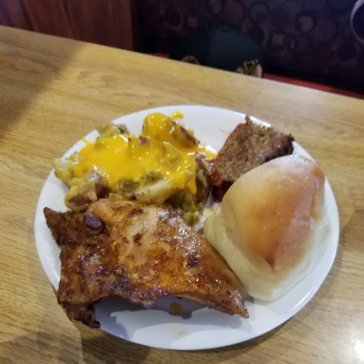Smoked Chicken Cheesy Potatoes