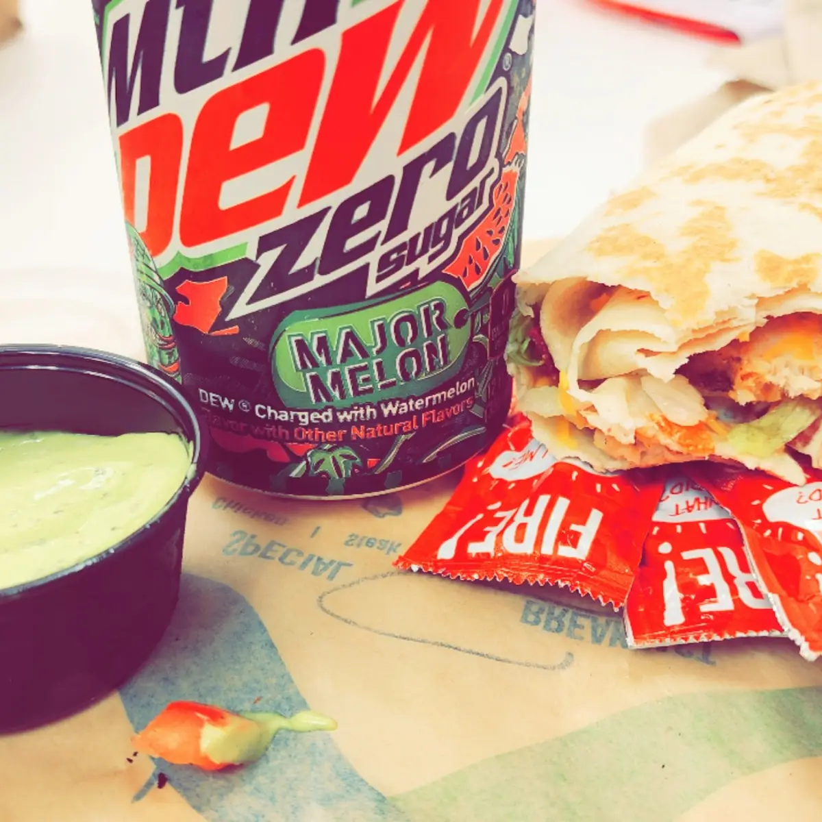 Chipotle Ranch Grilled Chicken Burrito