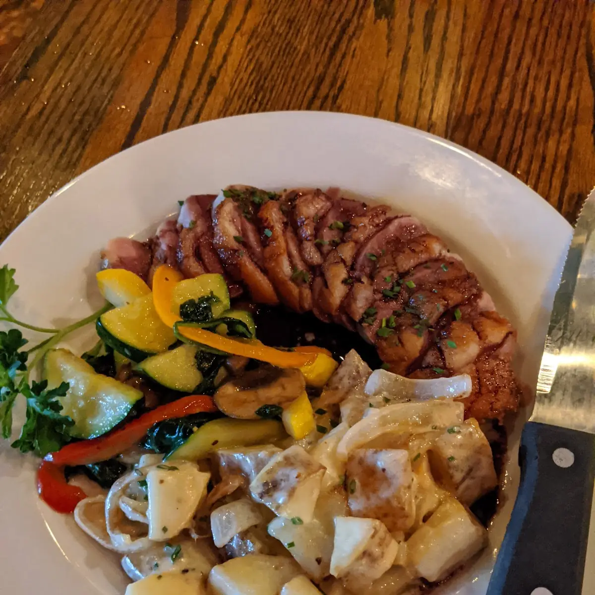 Pan Seared Duck Breast