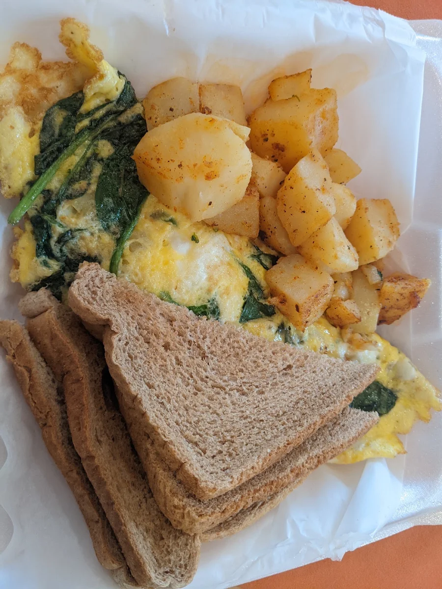 Spinach Feta Omelet