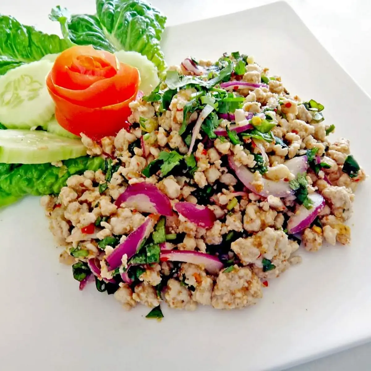 Chicken Larb Salad