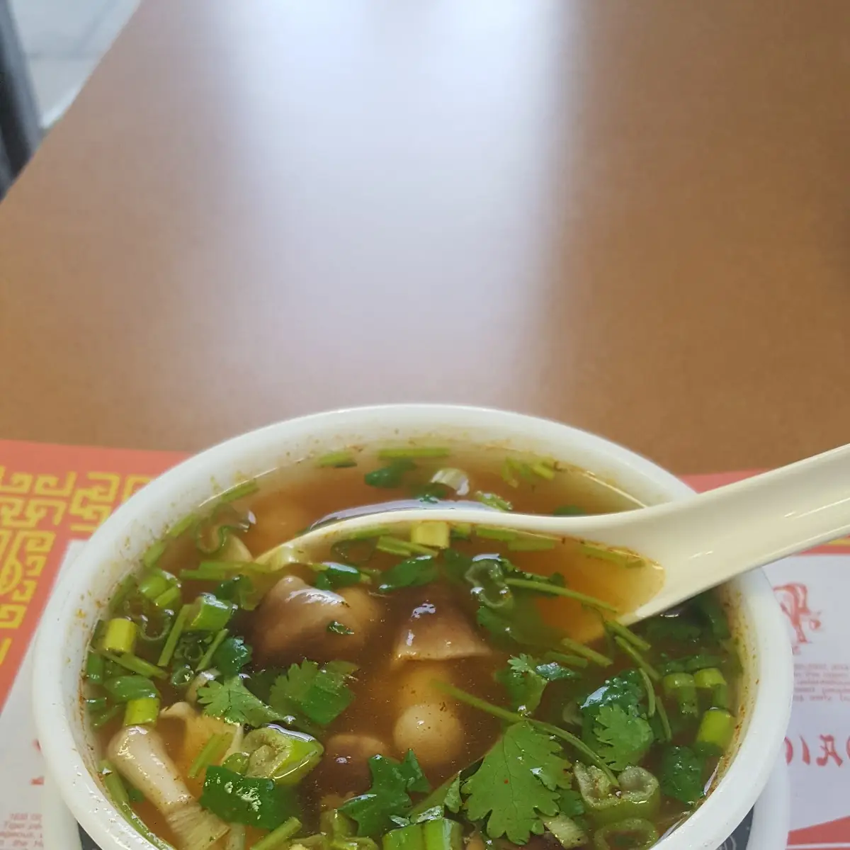 Tom Yum Chicken Soup