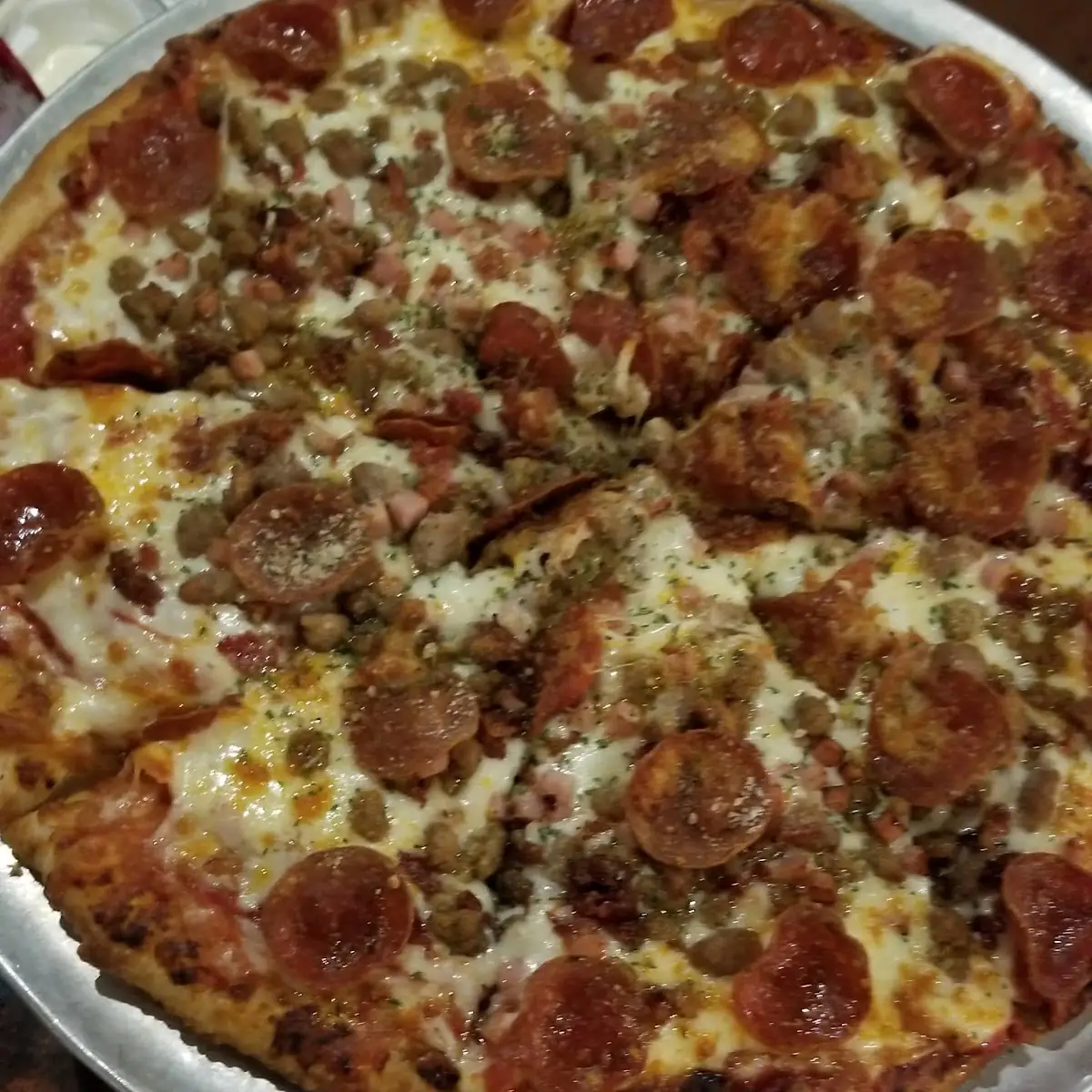 Meat Lovers Pizza Slice