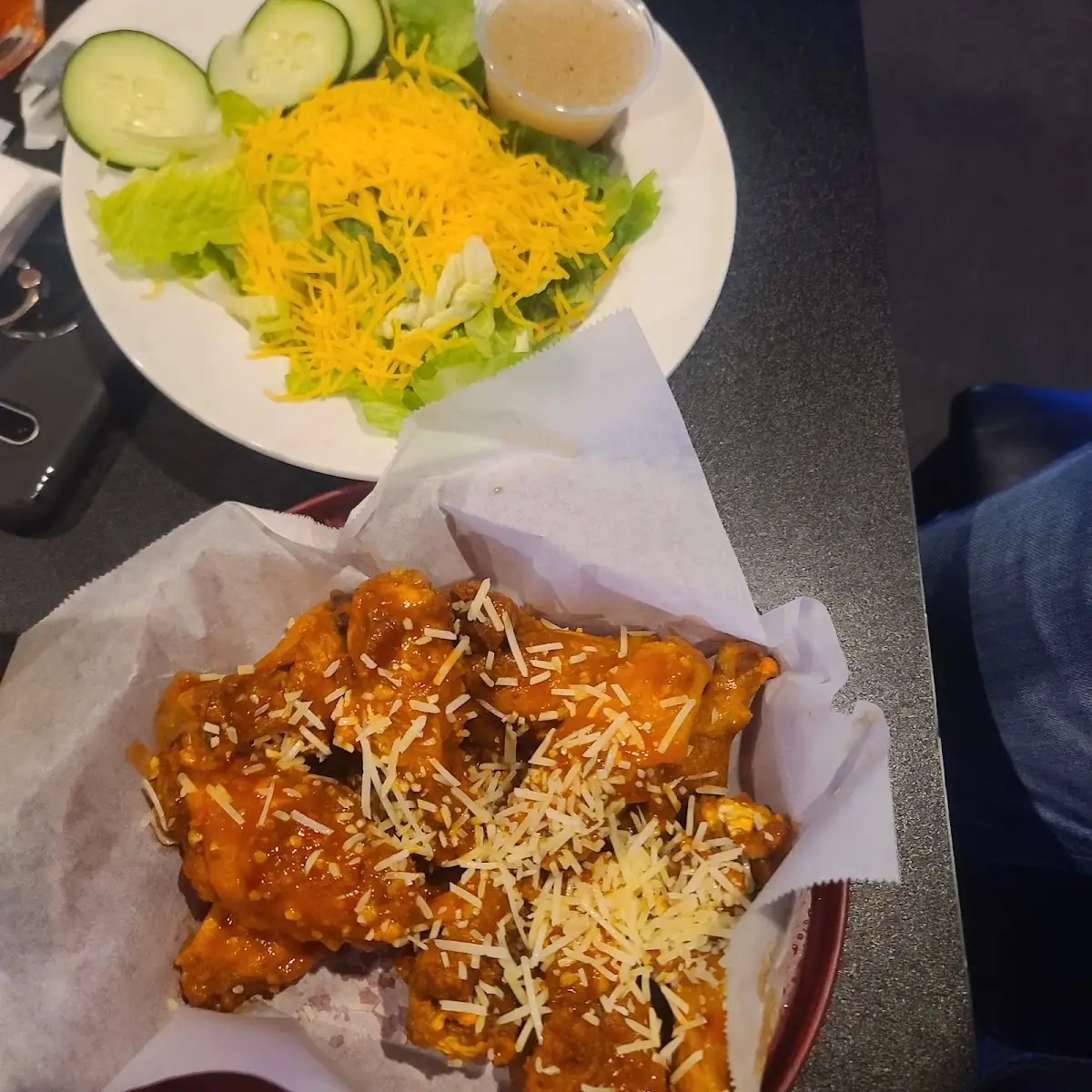 Garlic Parmesan Wings Hot