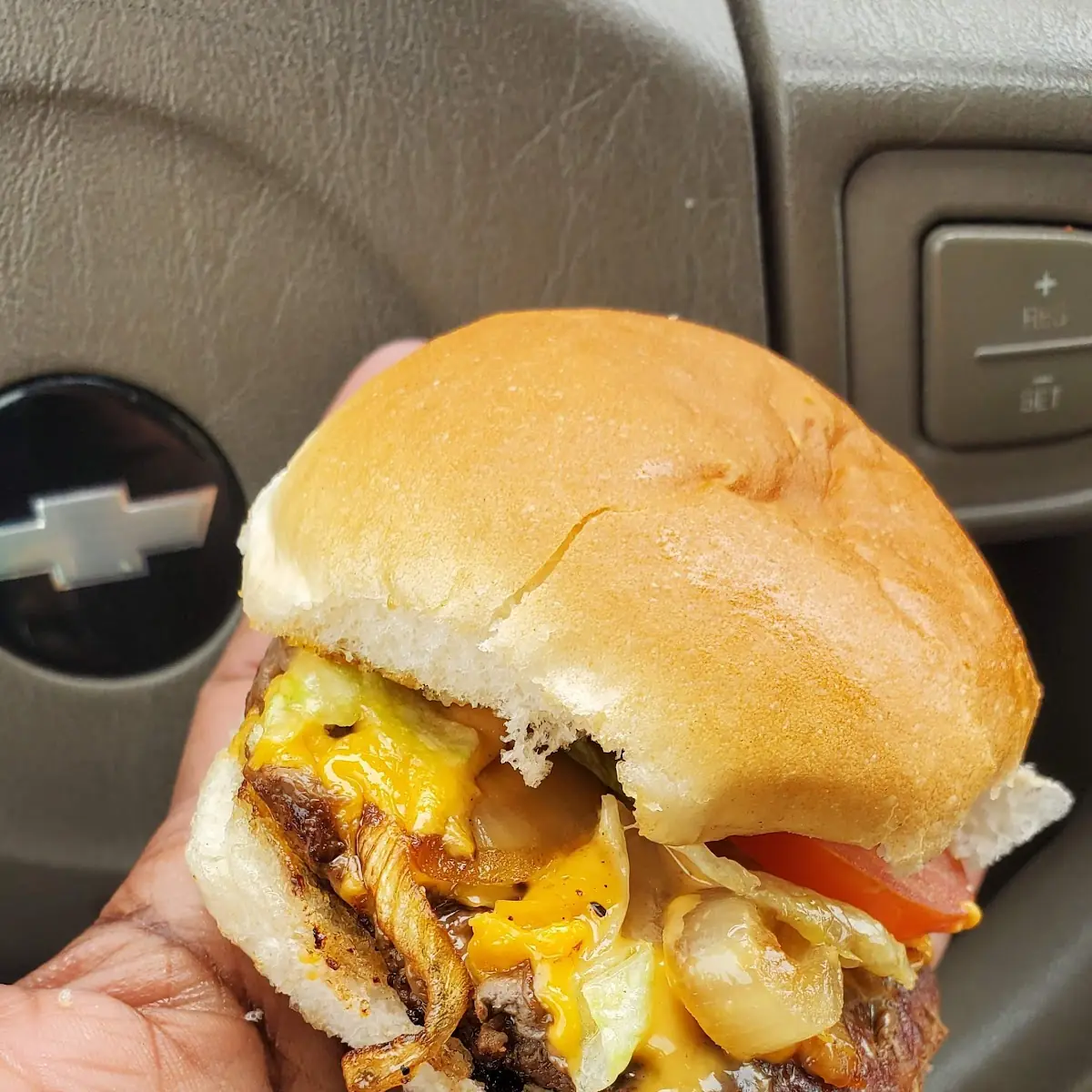Two Double Cheese Slider Combo