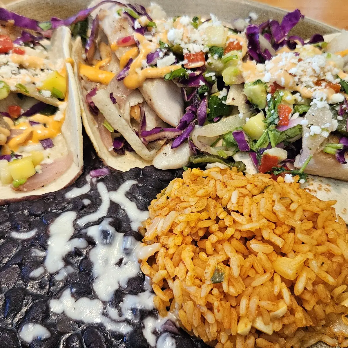 Pollo Asado Tacos