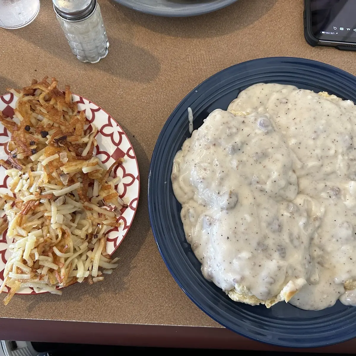 Biscuits and Gravy Hash Browns