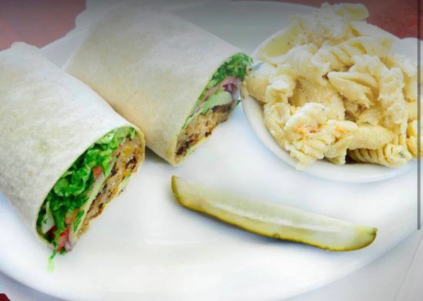Egg White Salad Wrap