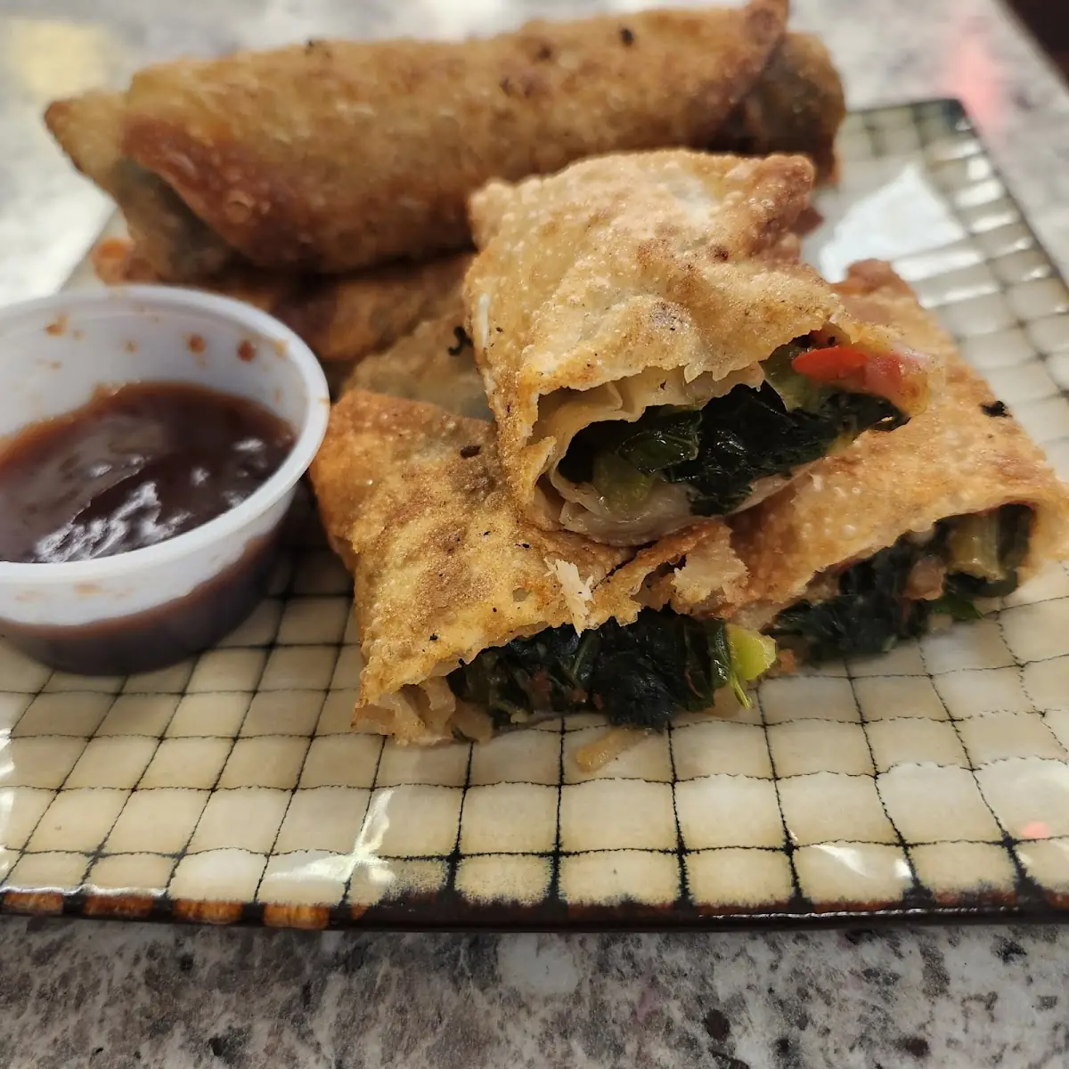 Jerk Chicken Rolls