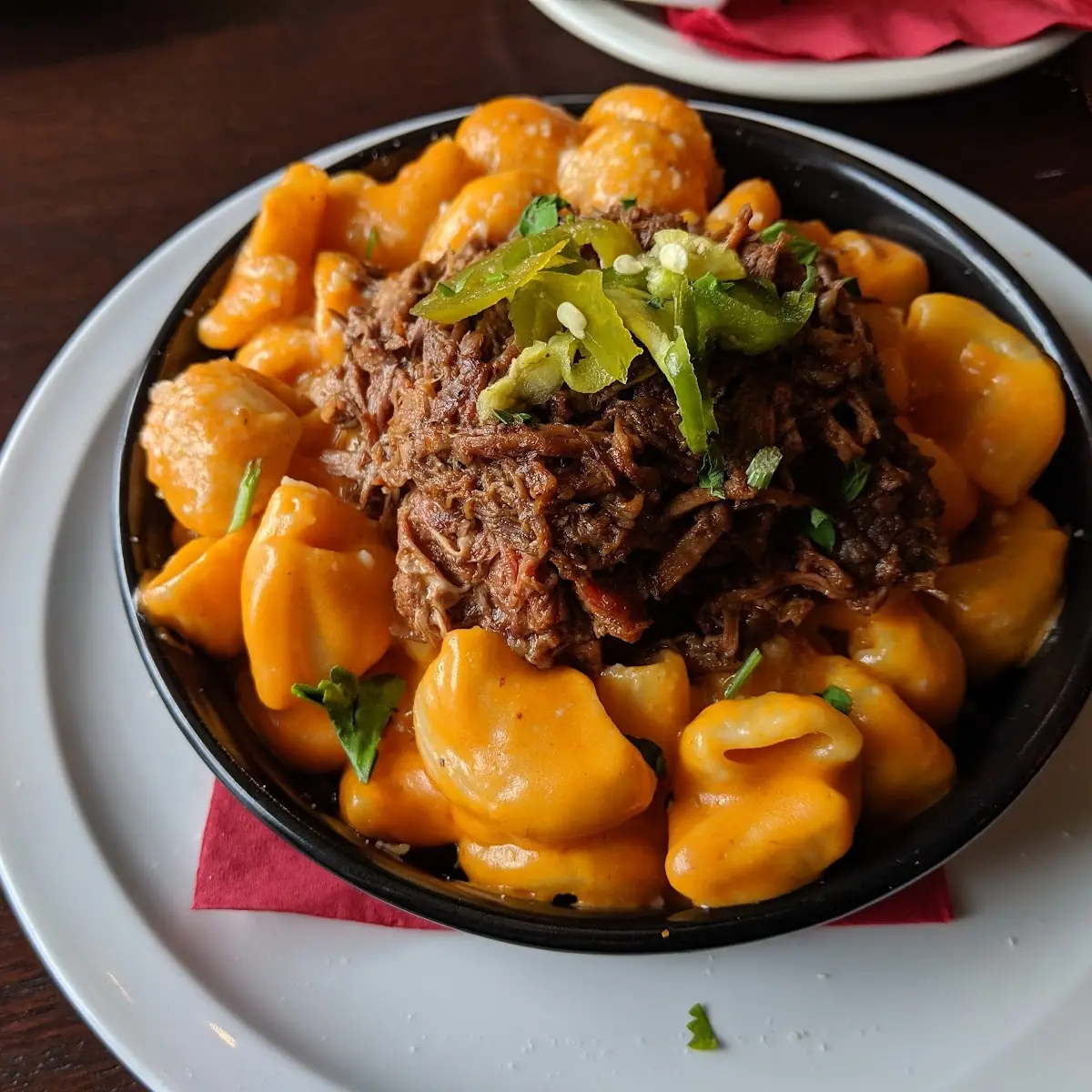 Pulled Brisket Mac and Cheese