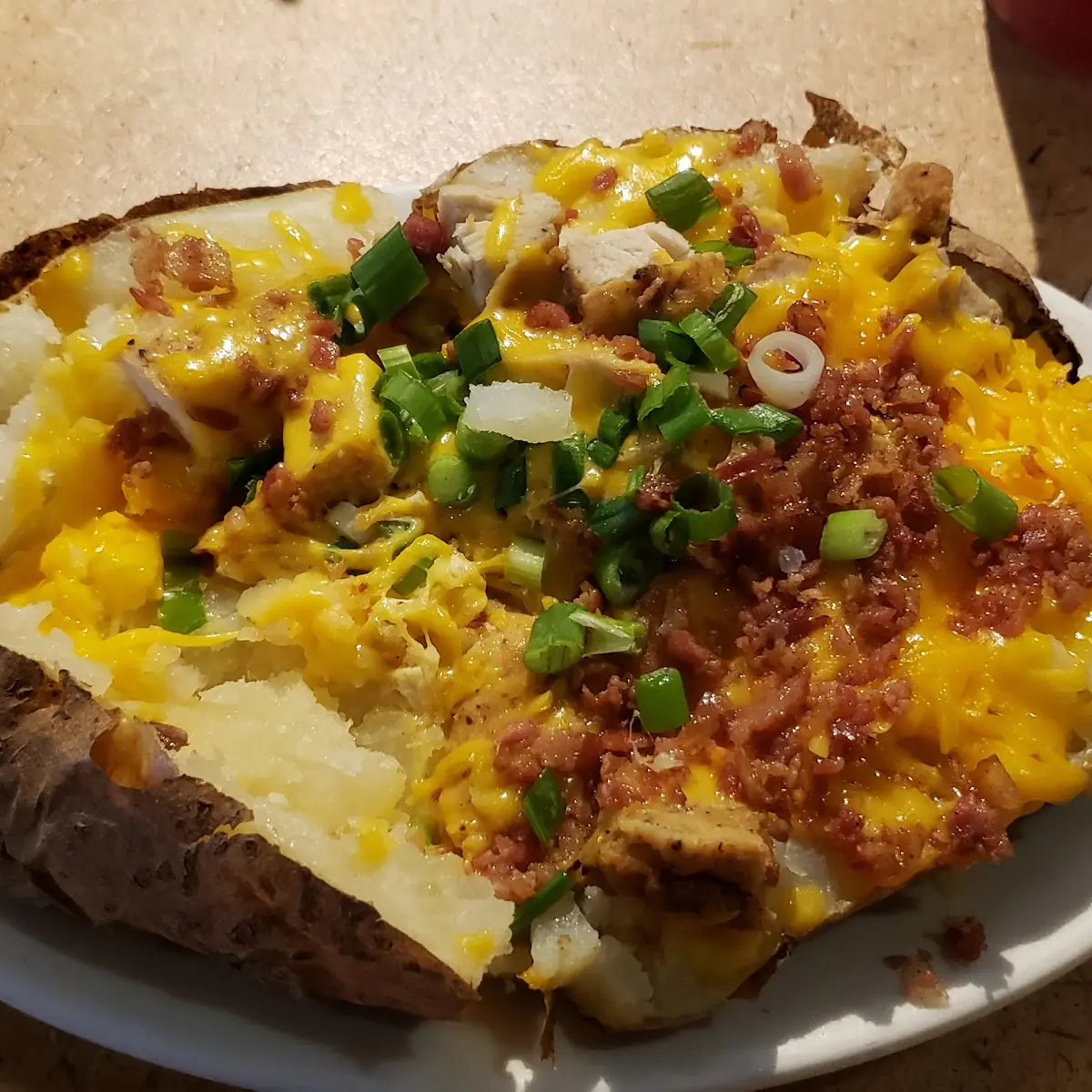Ranch Chicken Baked Potato