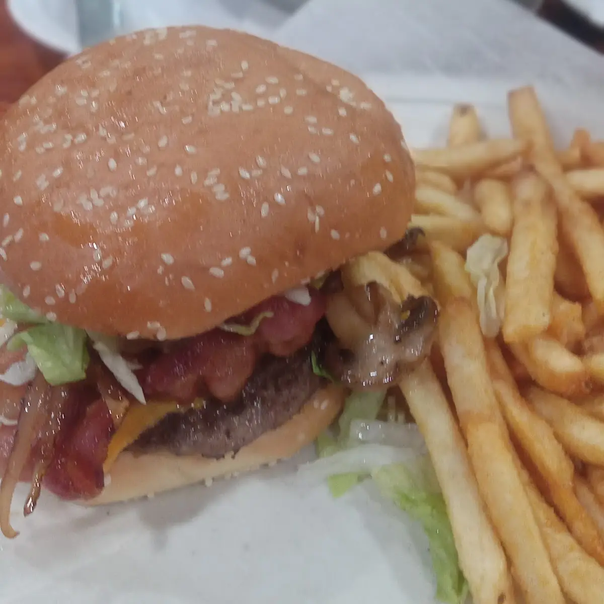 Bacon Cheeseburger Combo