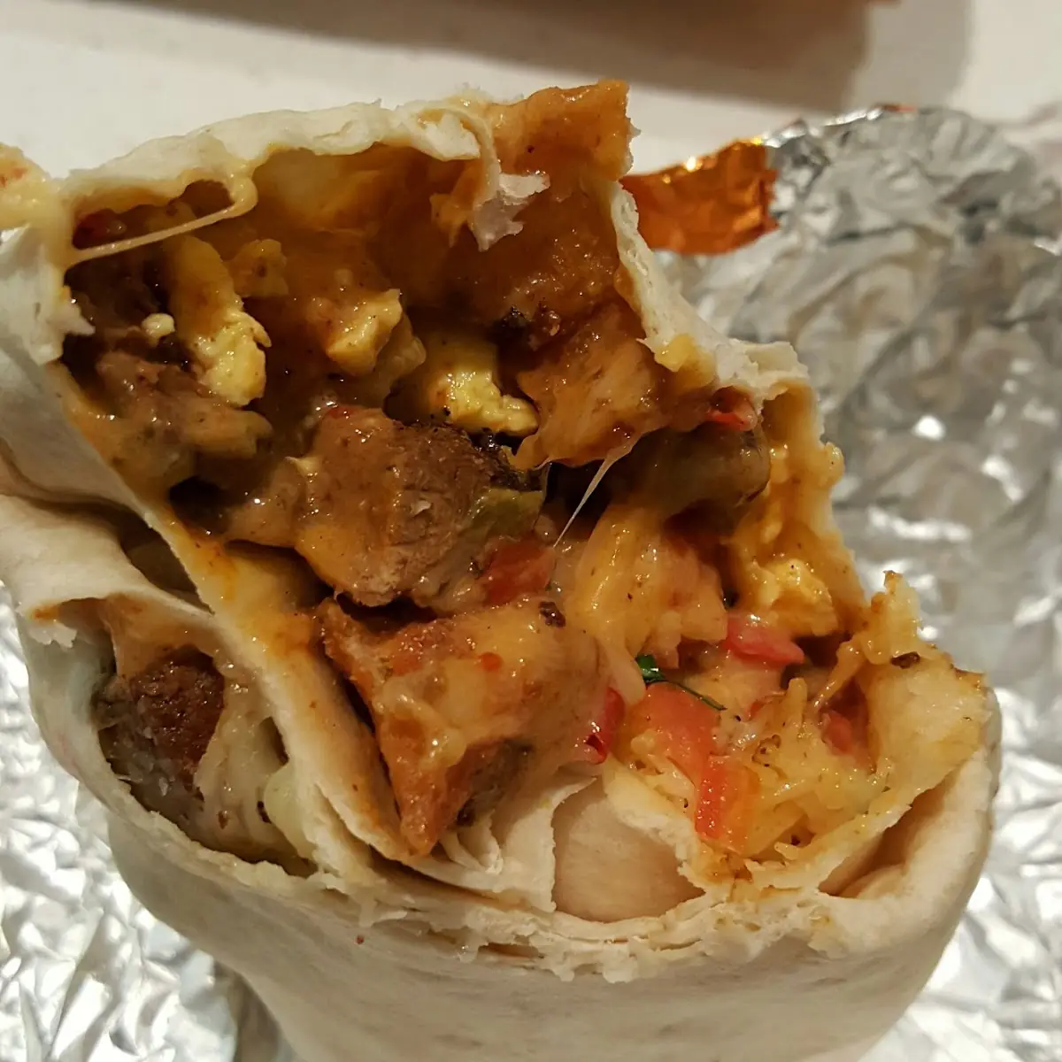 Steak Breakfast Burrito