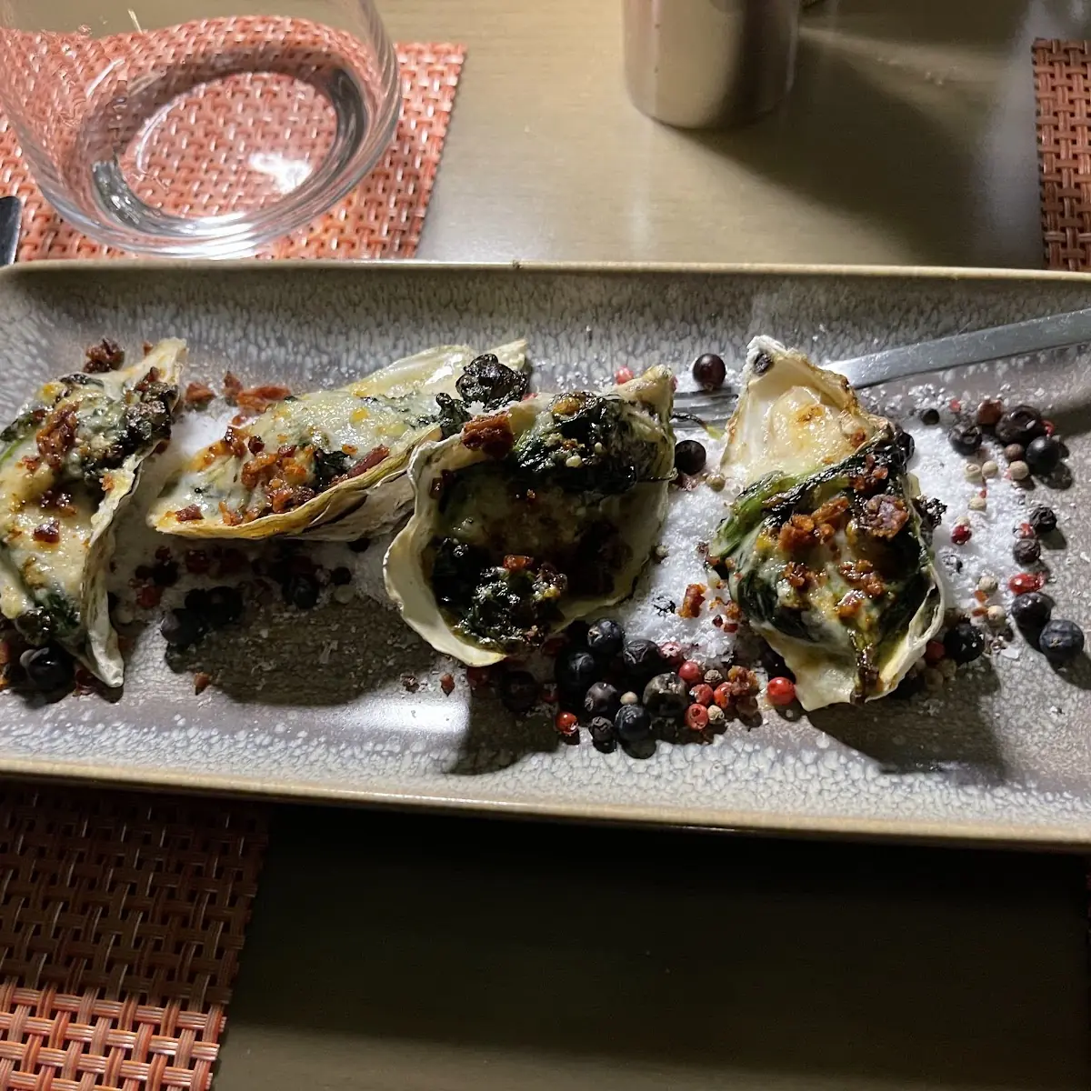 Oysters Rockefeller