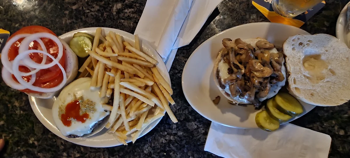 Mushroom Swiss Burger