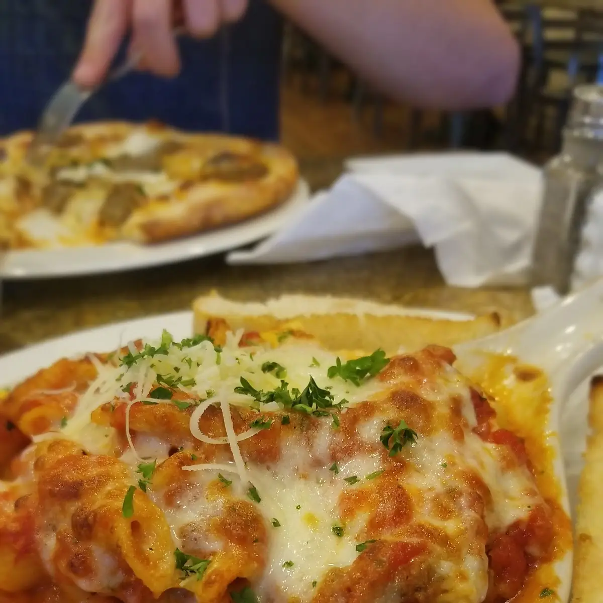 Chicken or Eggplant Parmesan