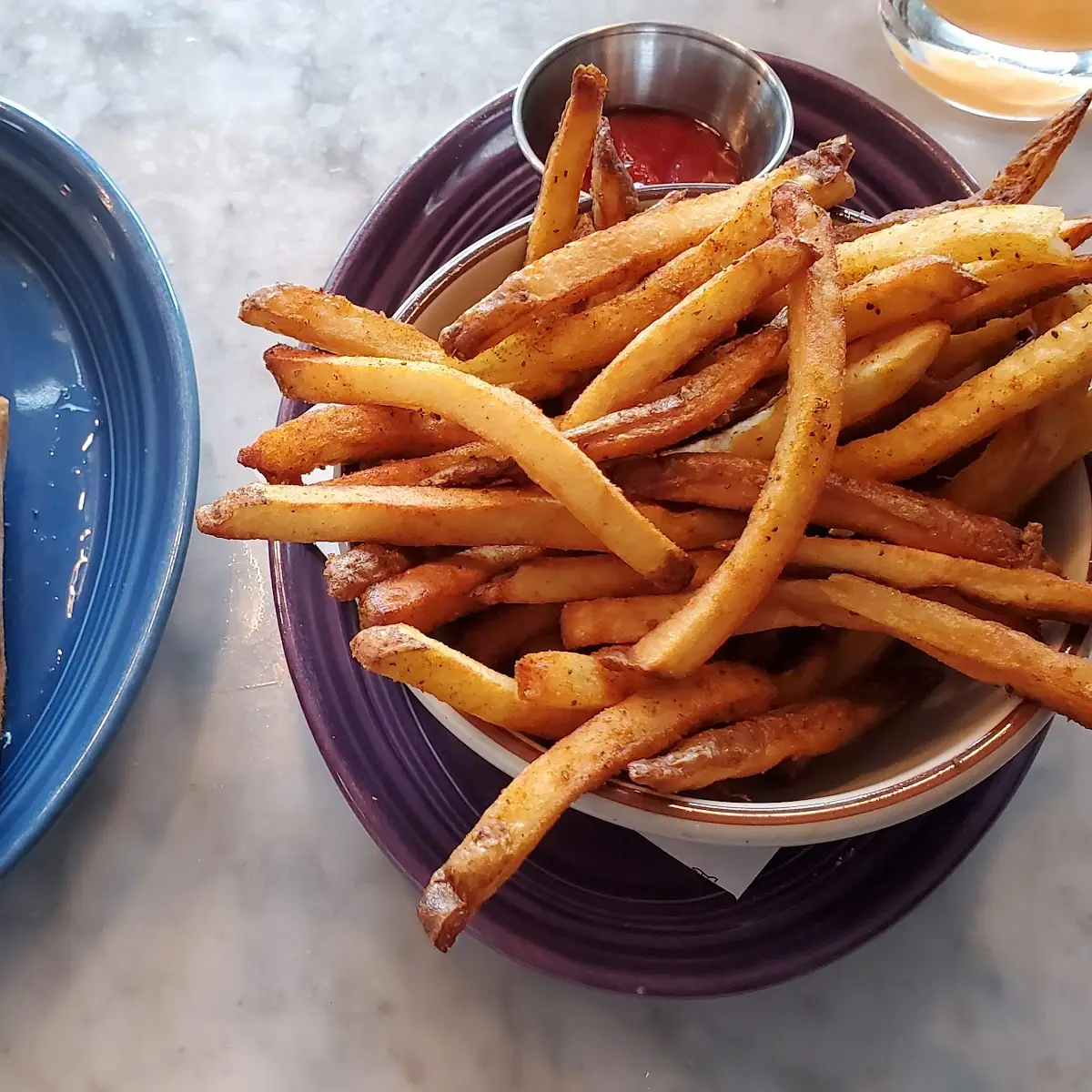 Hand-Cut Fries & Kale Slaw