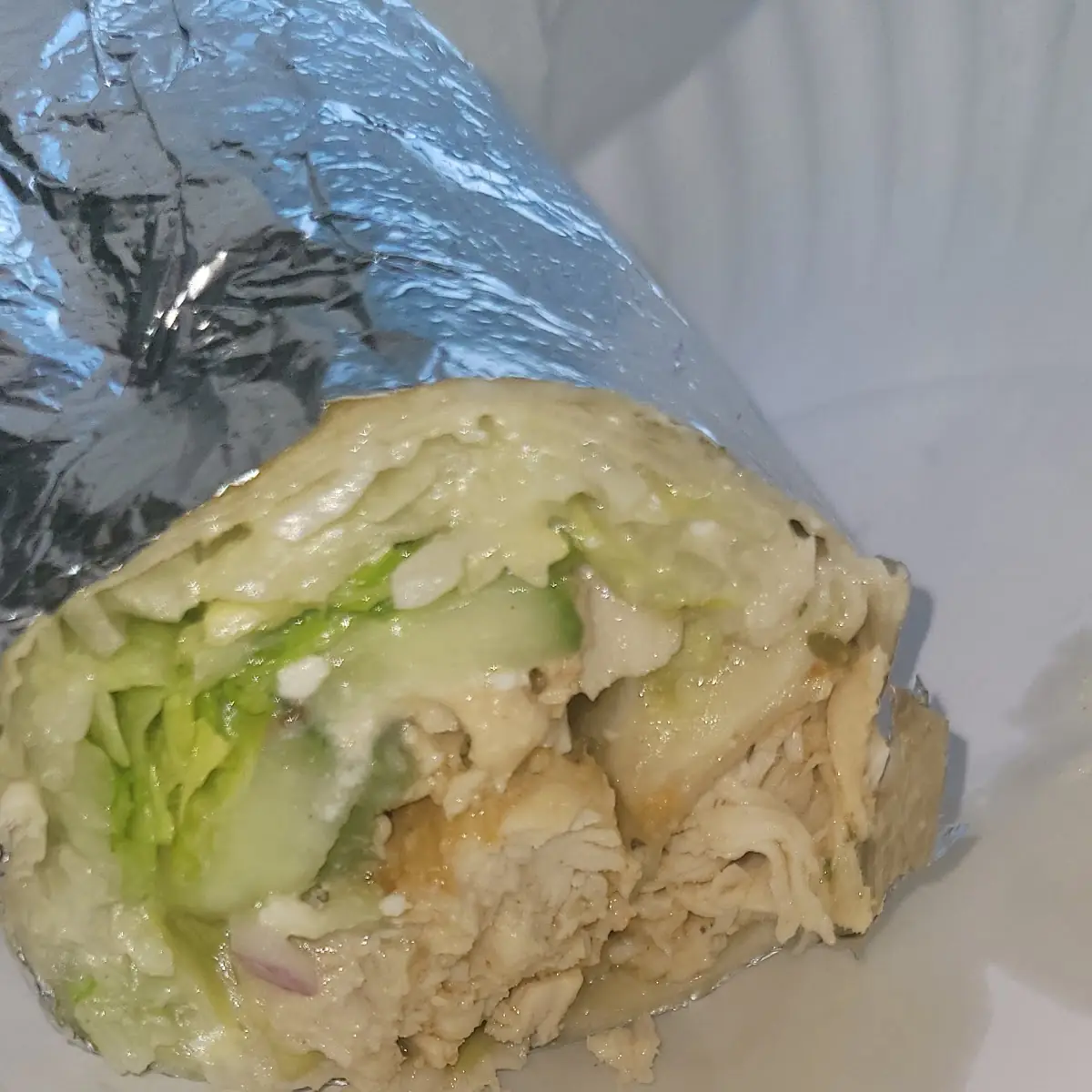 Greek Chicken Wrap