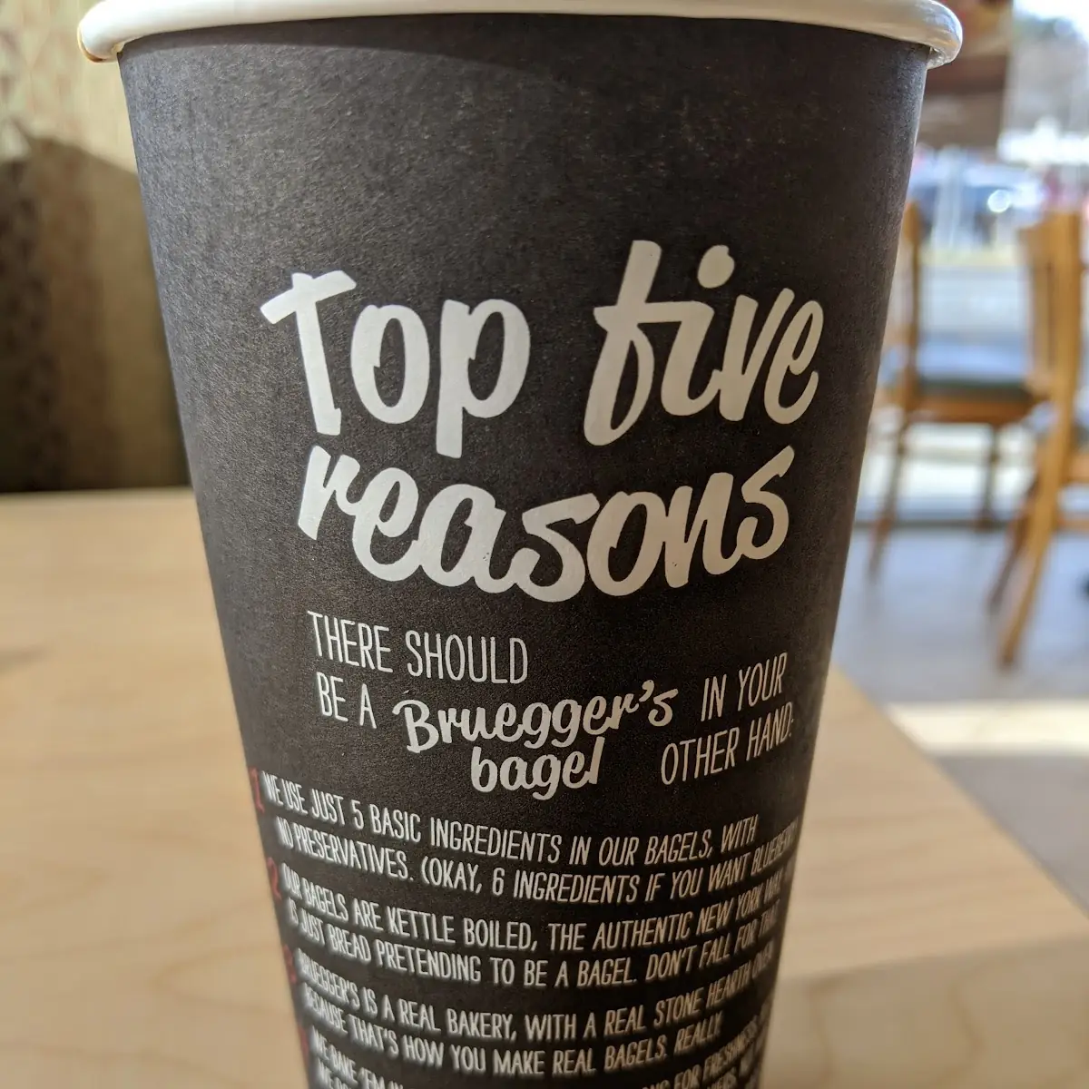 Large Dark Roast Coffee
