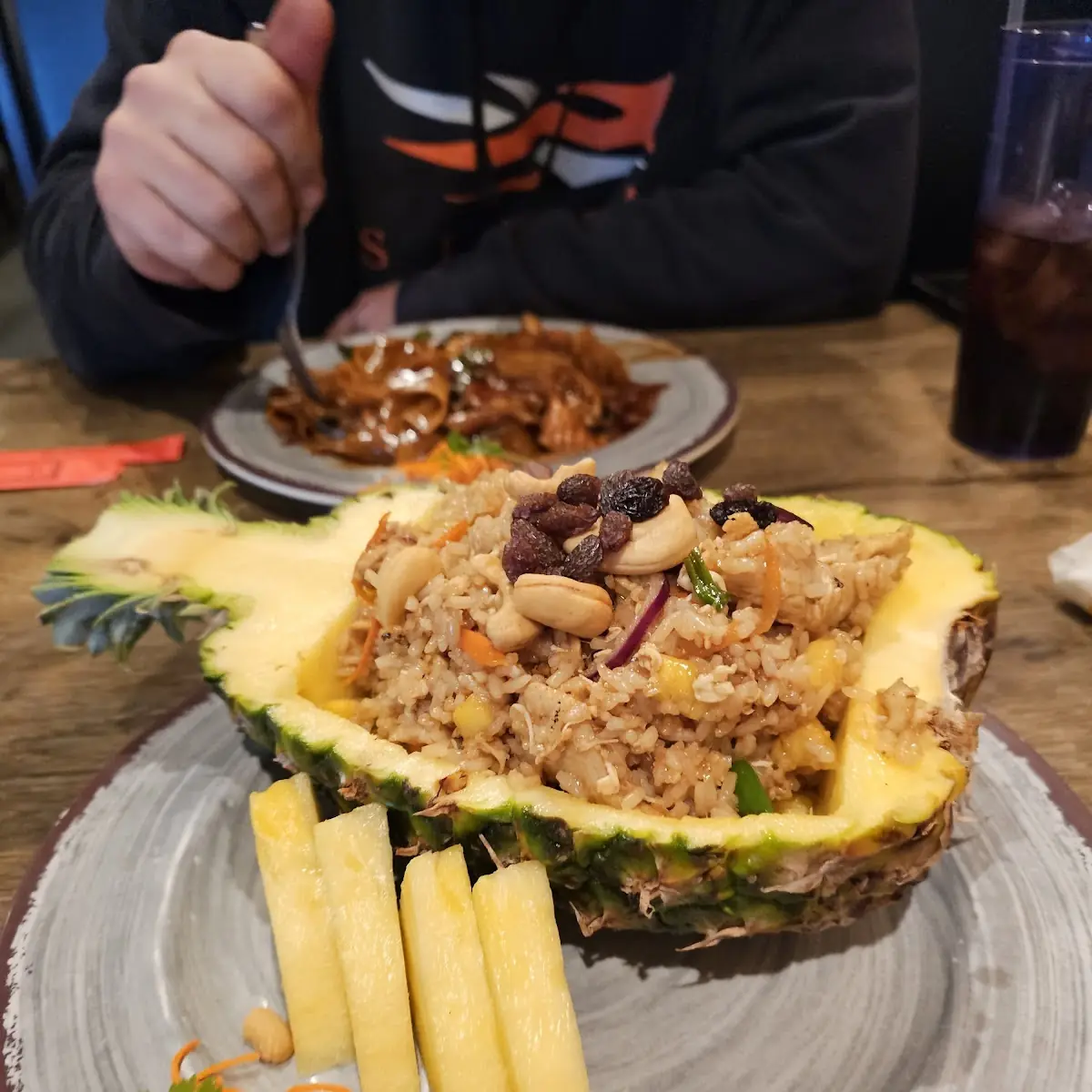 Pineapple Fried Rice No Meat
