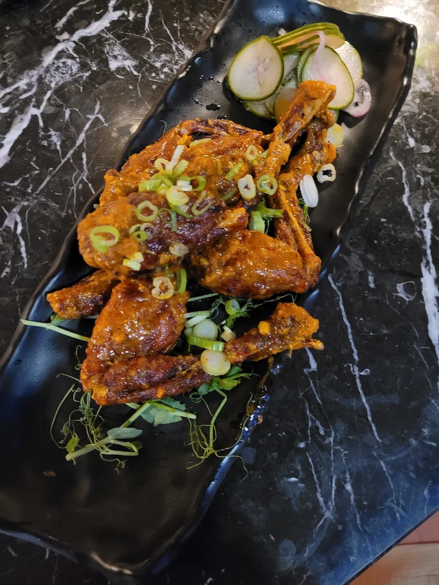 Fried Buffalo Frog Legs