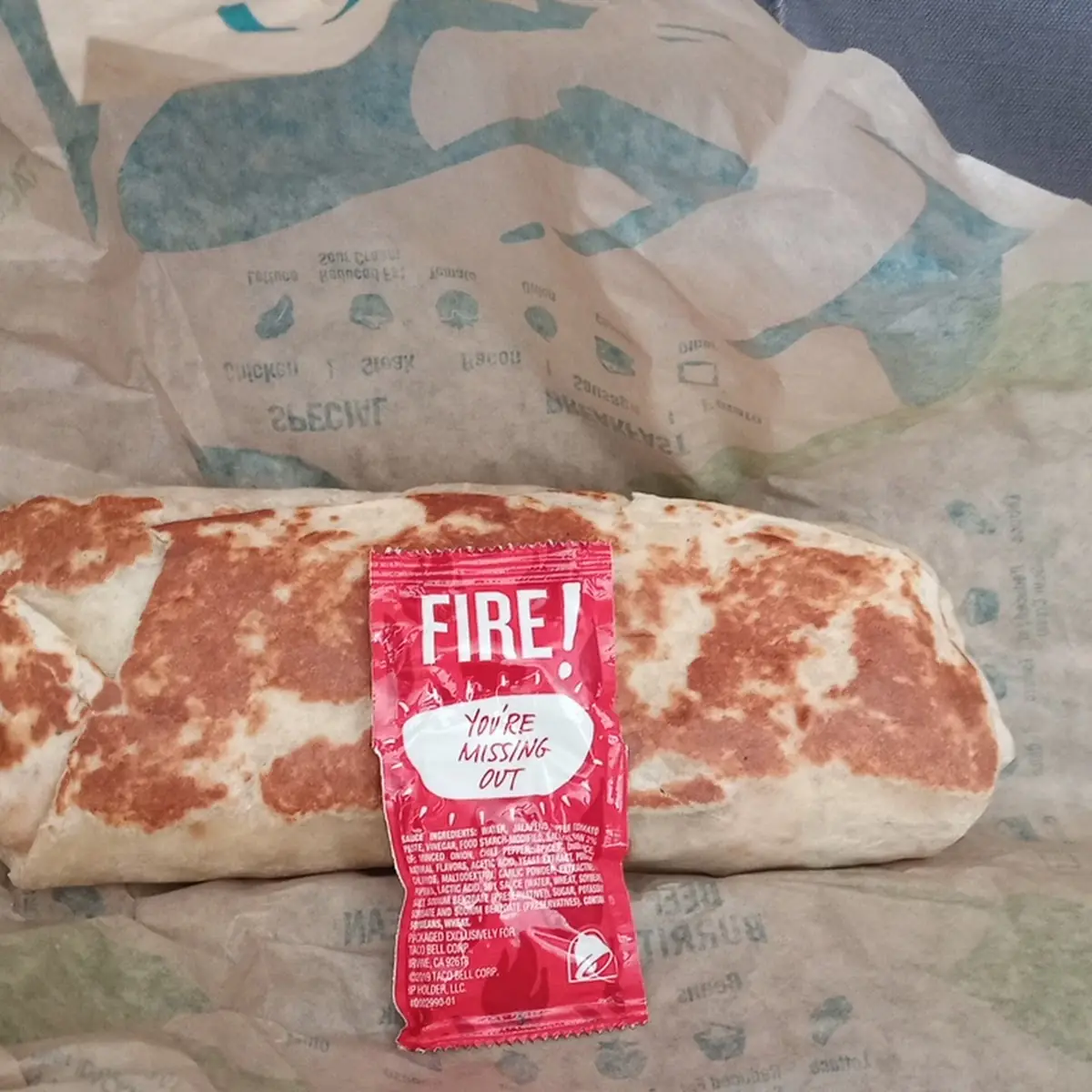 Chipotle Ranch Grilled Chicken Burrito