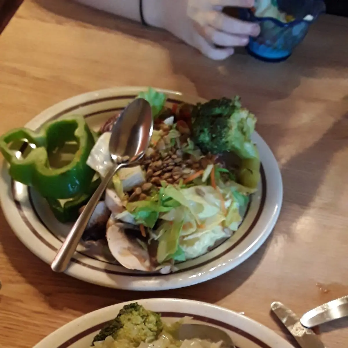 Salad Coconut Shrimp Ham