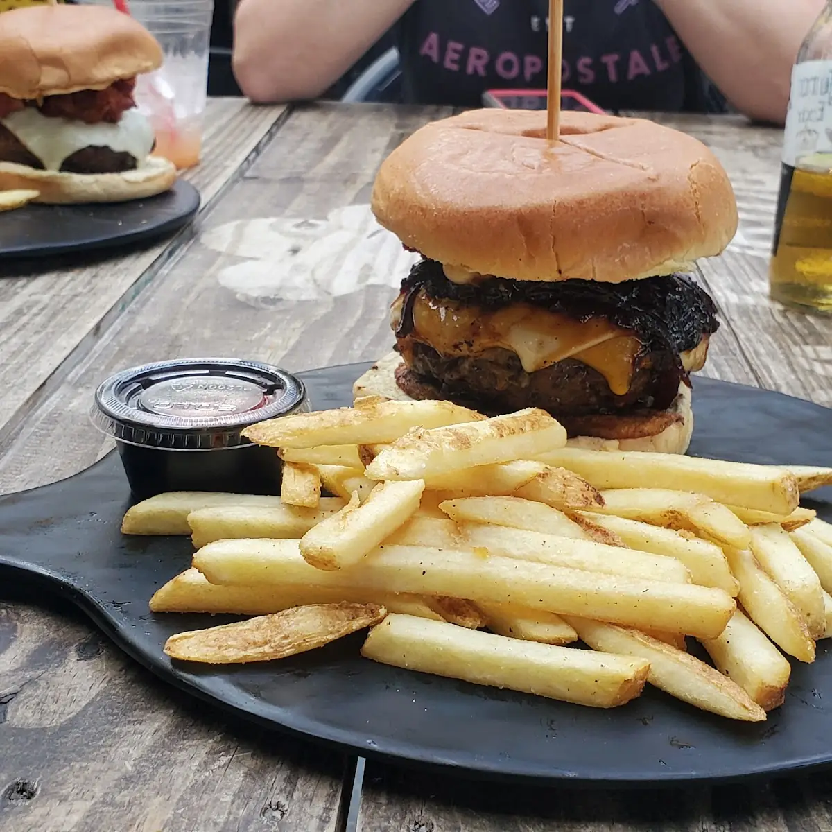 Sweet and Spicy Bacon Burger