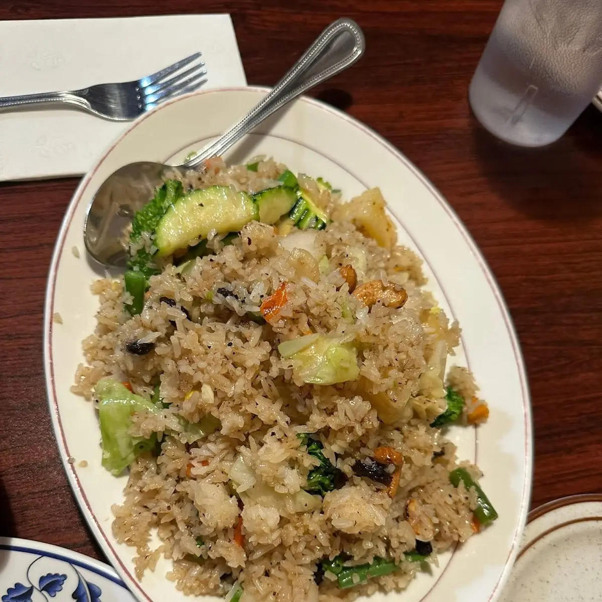 Vegetable Fried Rice with Broccoli