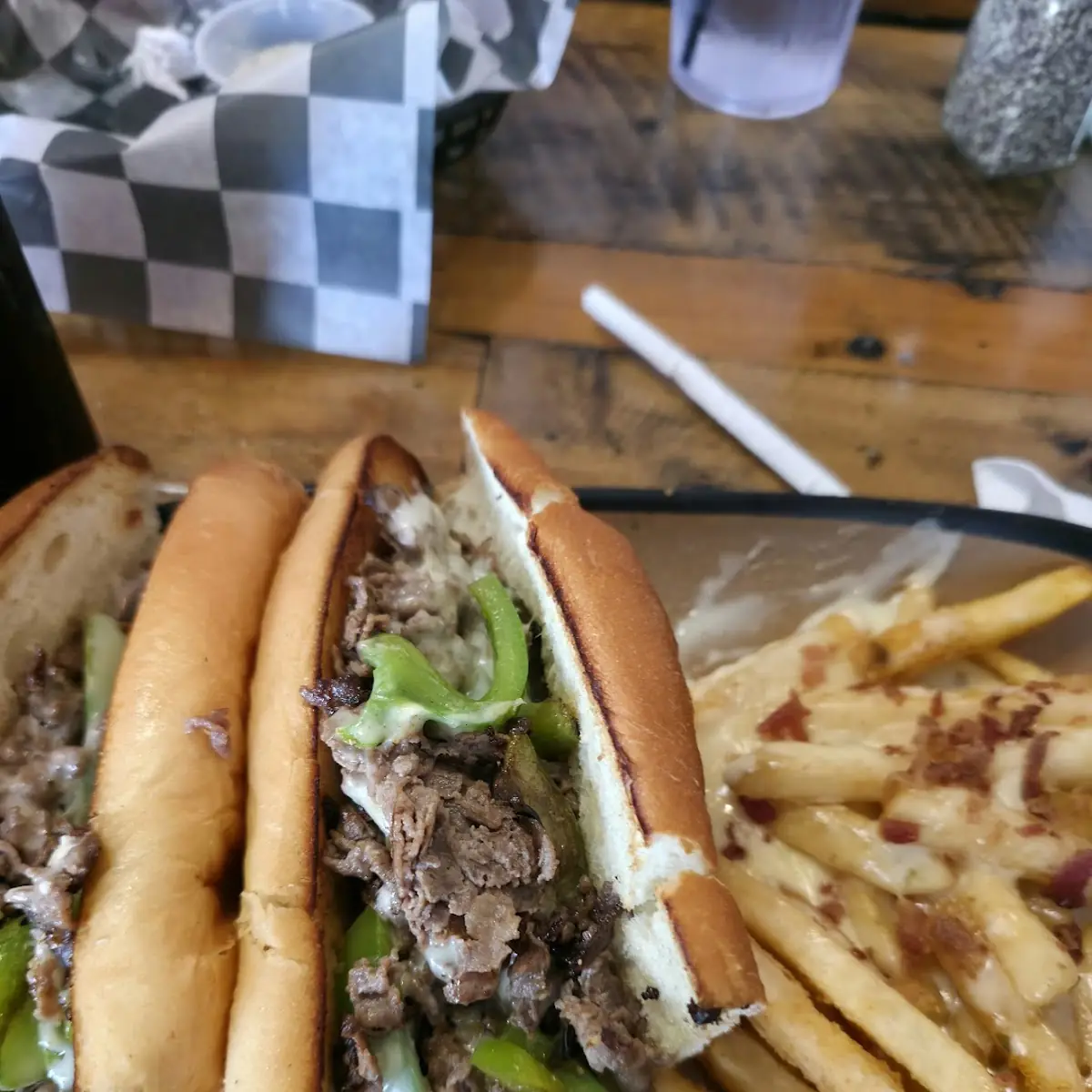 Philly Cheese Steak with Loaded Fries