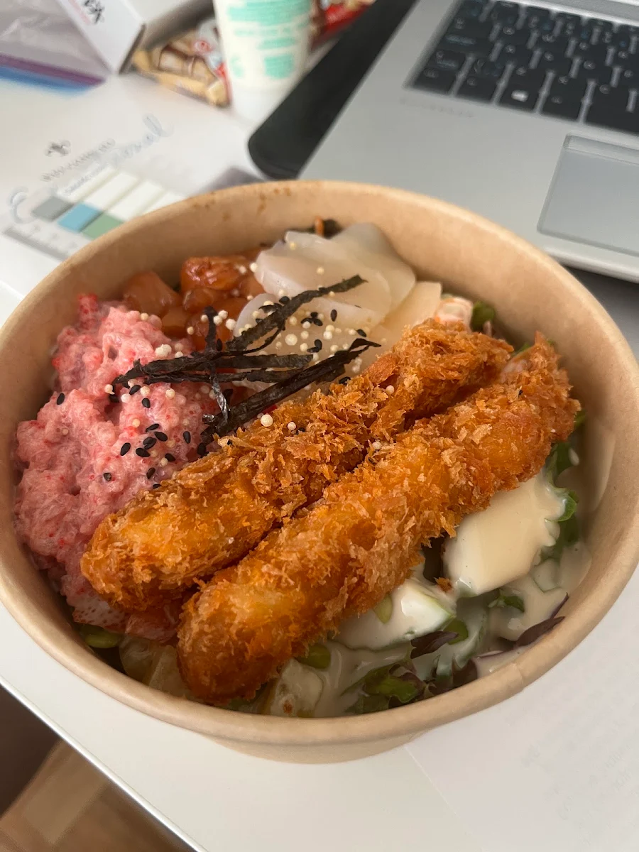 Tempura Shrimps, Le Poke Station