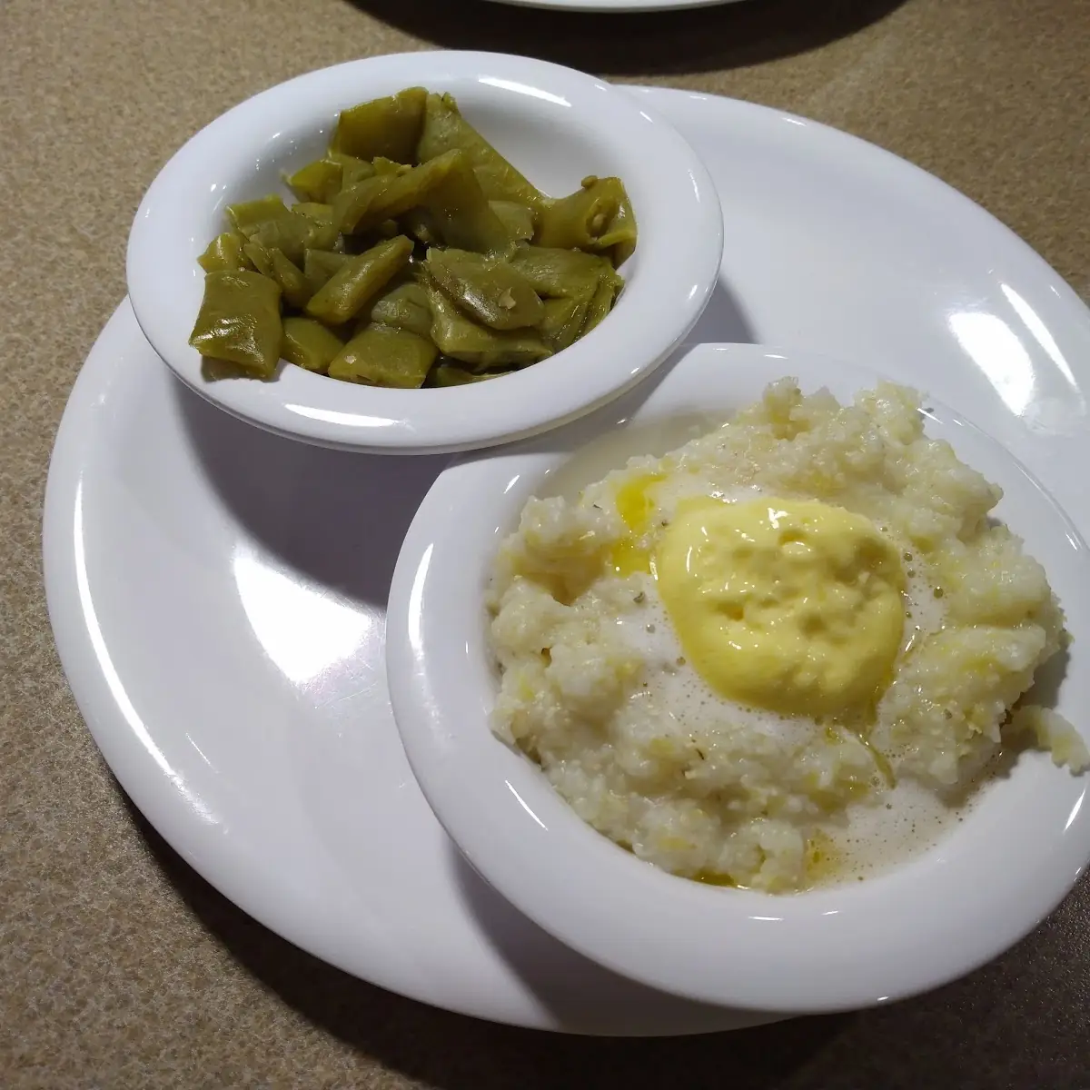 Grits and Green Beans