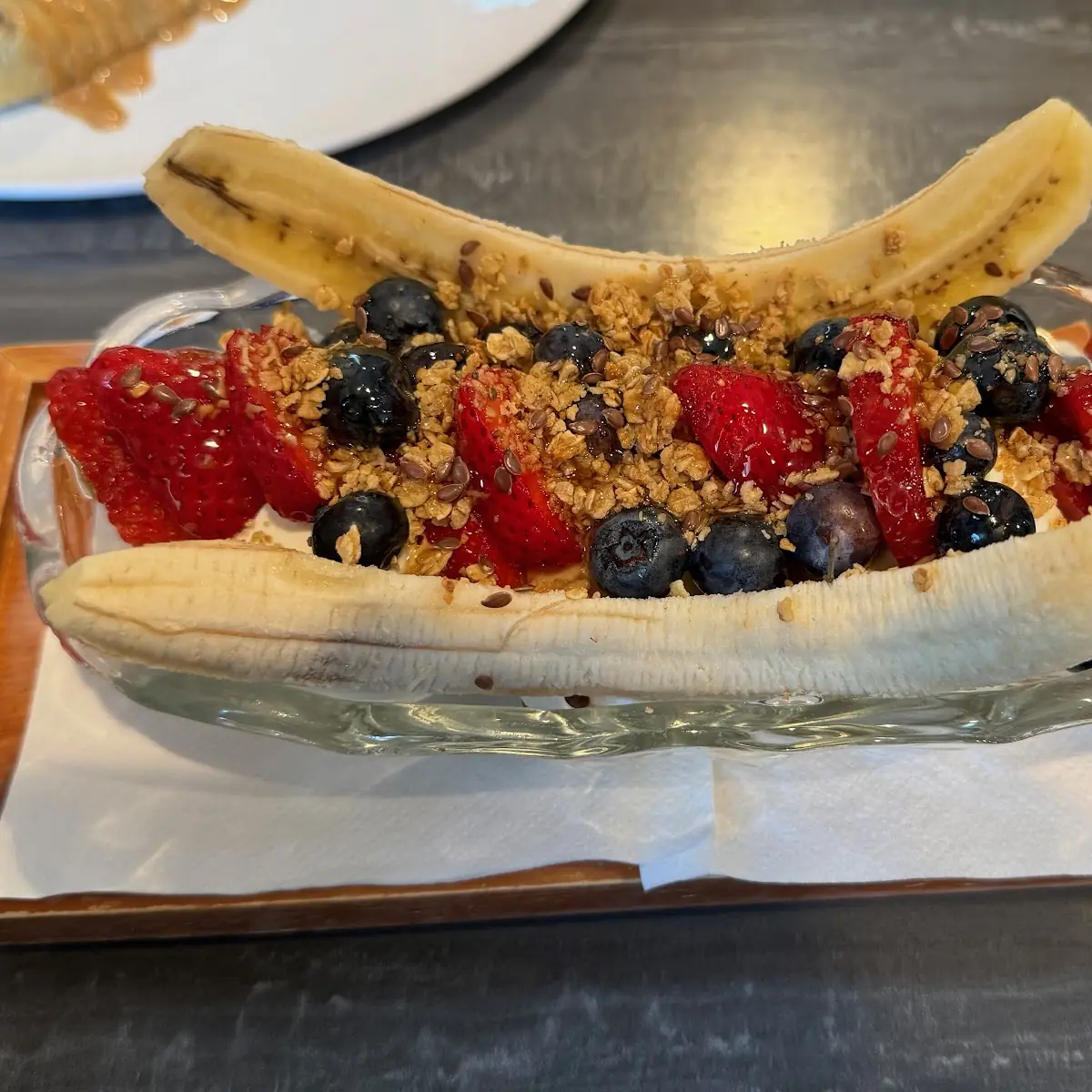 Healthy Banana Split