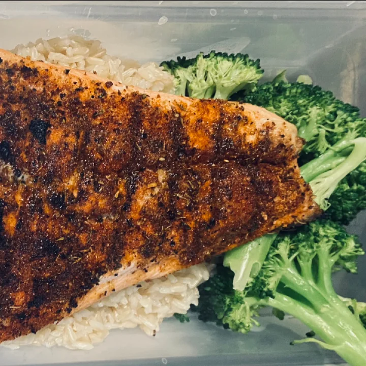Cajun Crusted Salmon, The Prep Kitchen