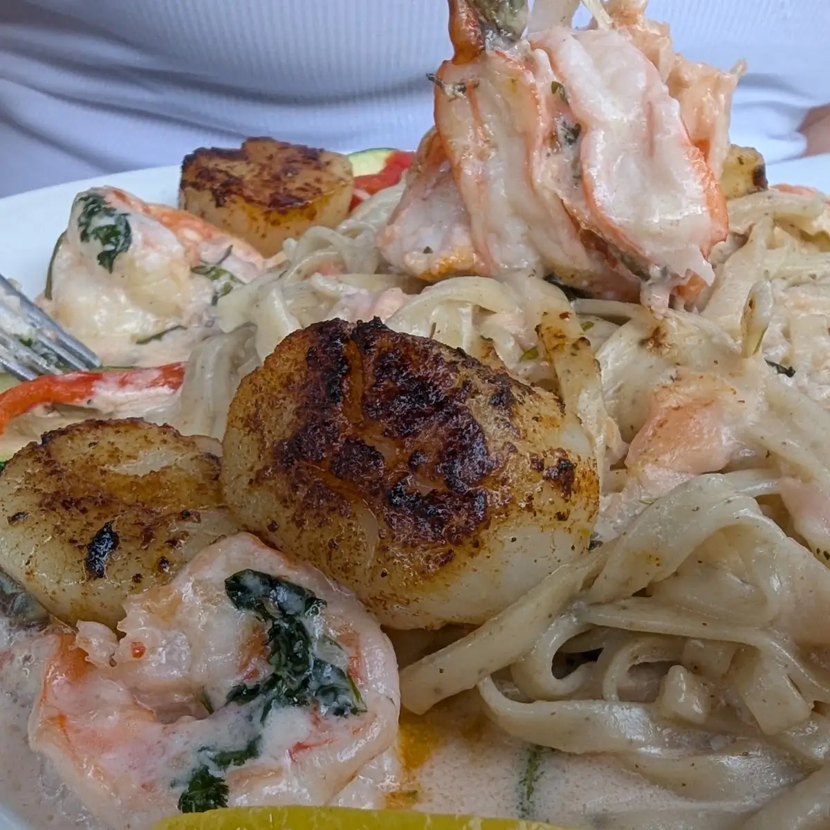 Shrimp Alfredo