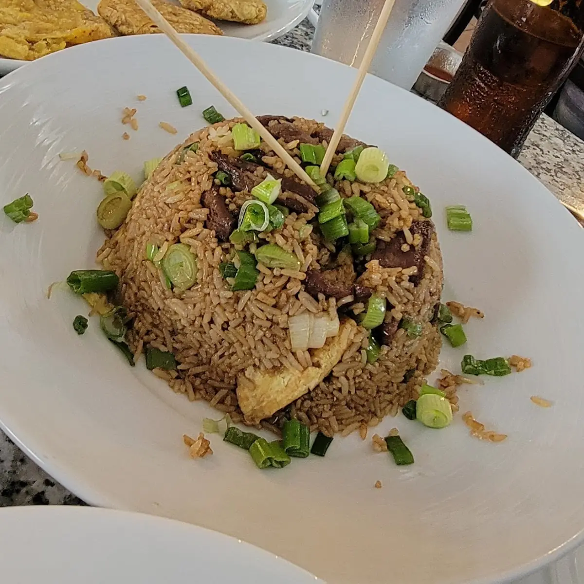 Arroz Chaufa Con Mariscos