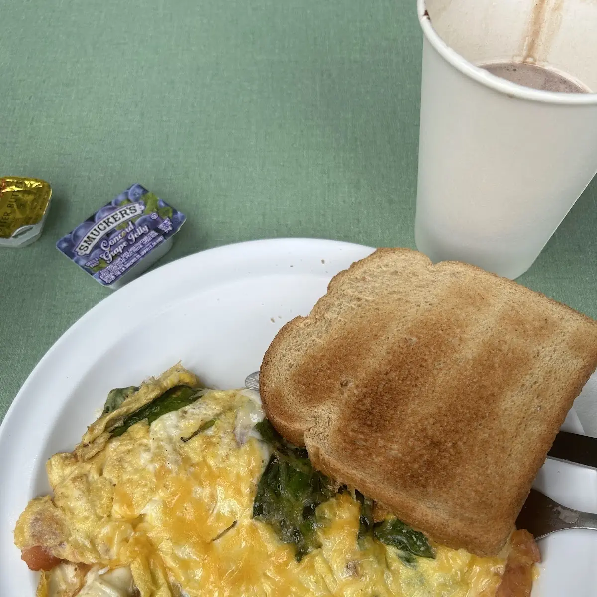 American Cheese Omelet
