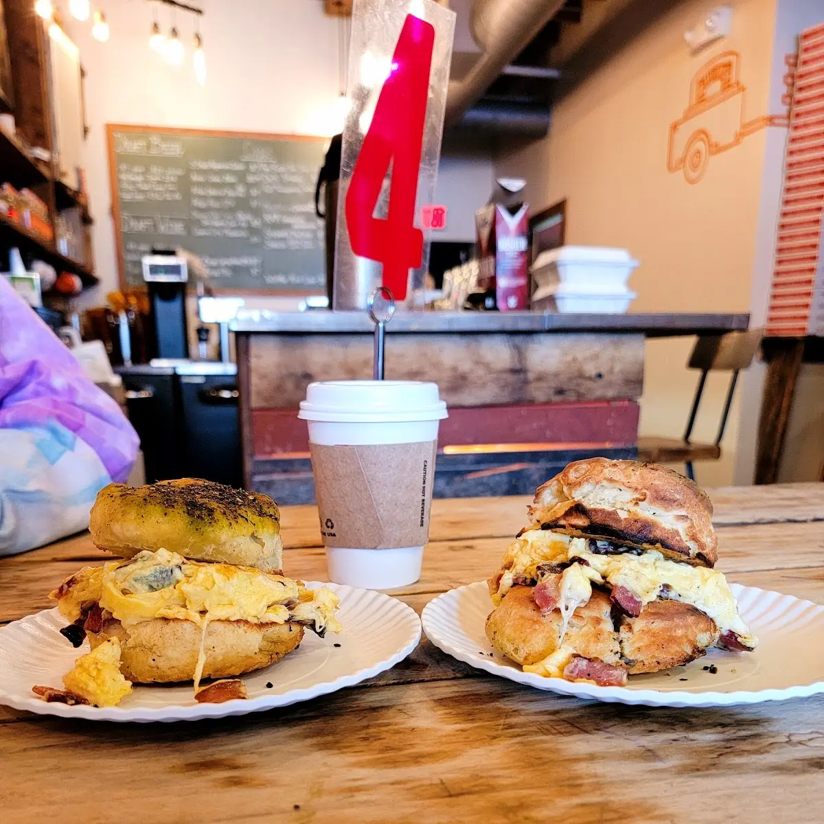 Egg and Cheese Sandwich