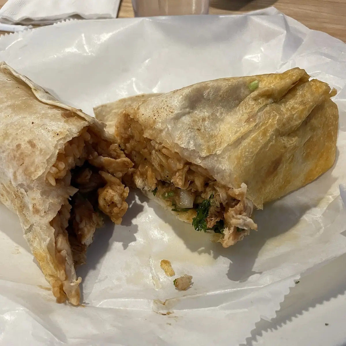 Chicken Burrito