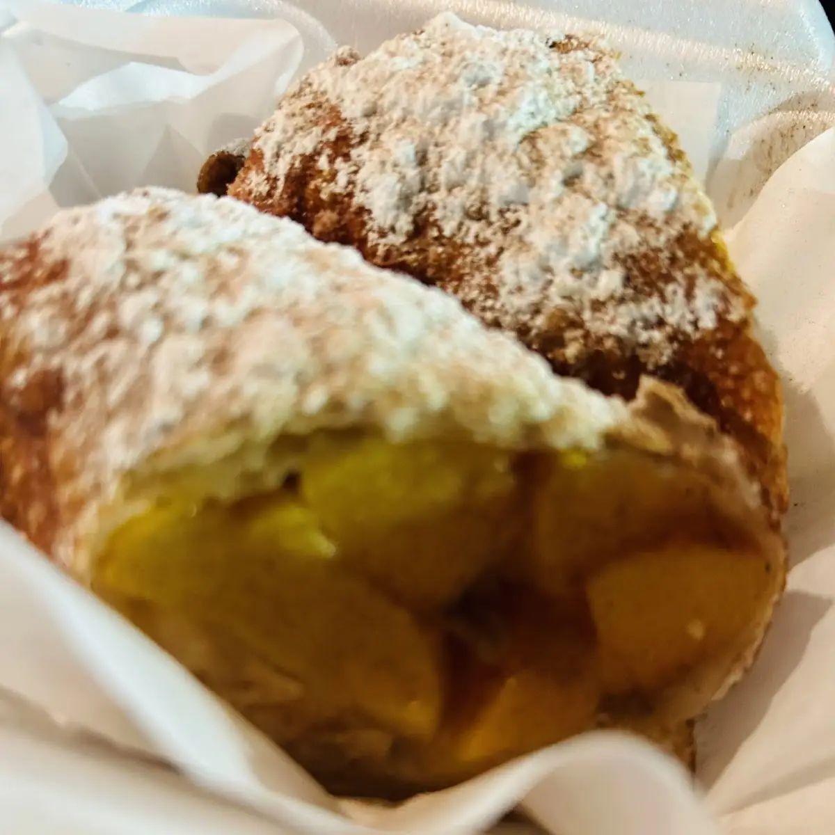 Apple Cobbler Egg Roll