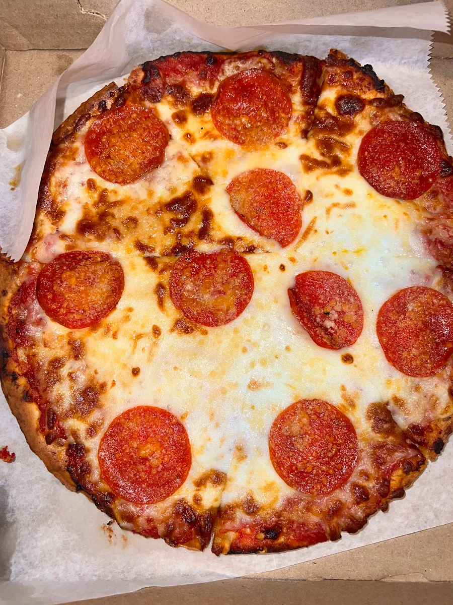 Gluten Free Pepperoni Pizza