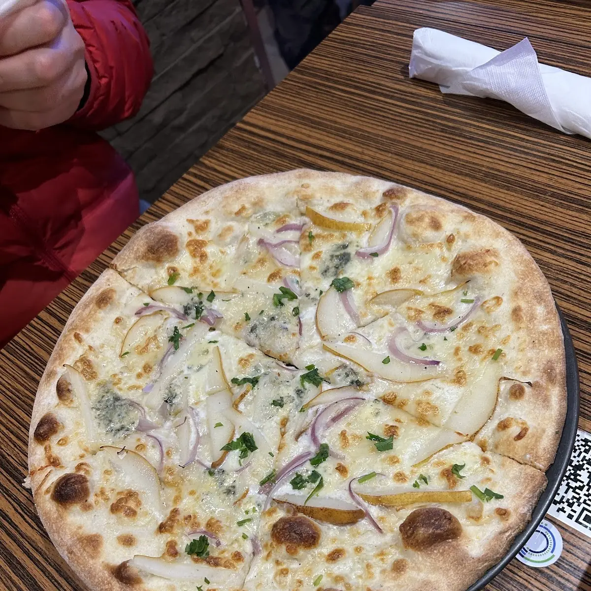 Pear and Gorgonzola Pizza