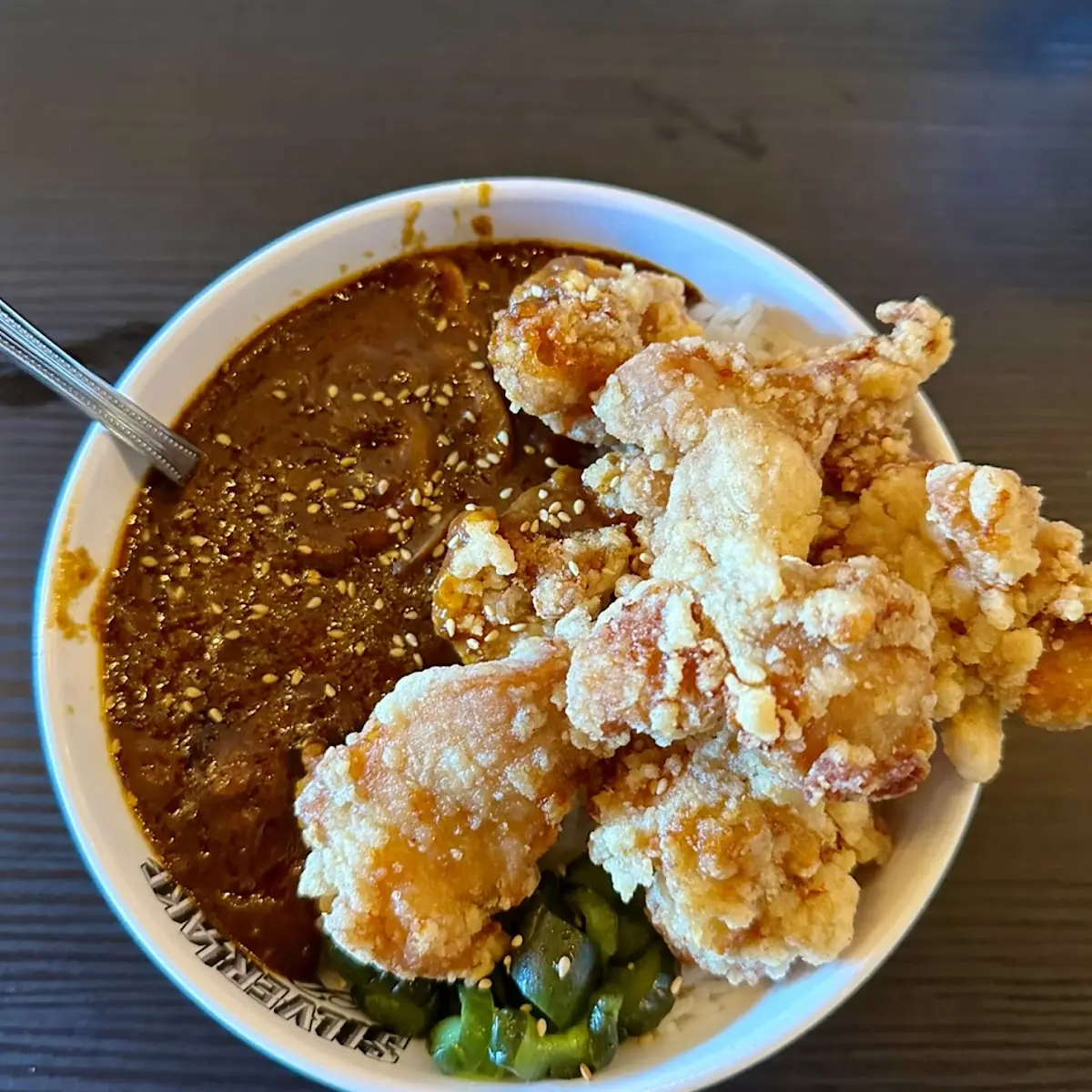 Large Chicken Curry Bowl
