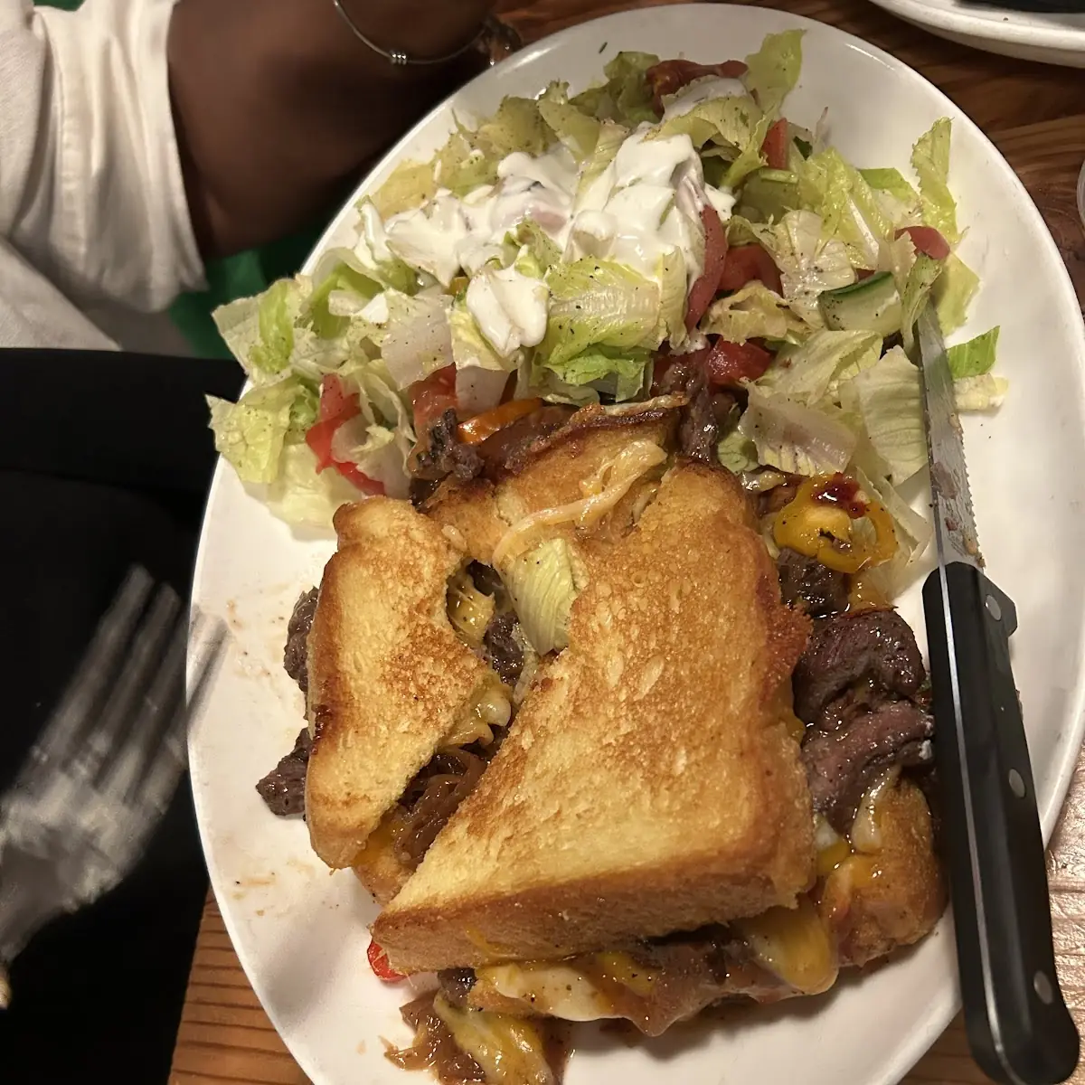 Aged Ribeye Grilled Cheese