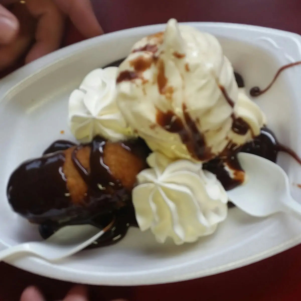 Fried Twinkie Sundae