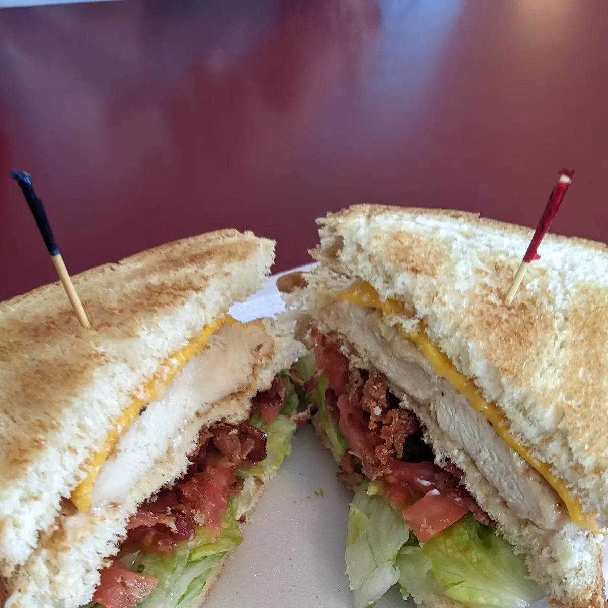 Grilled Chicken Club Sandwich