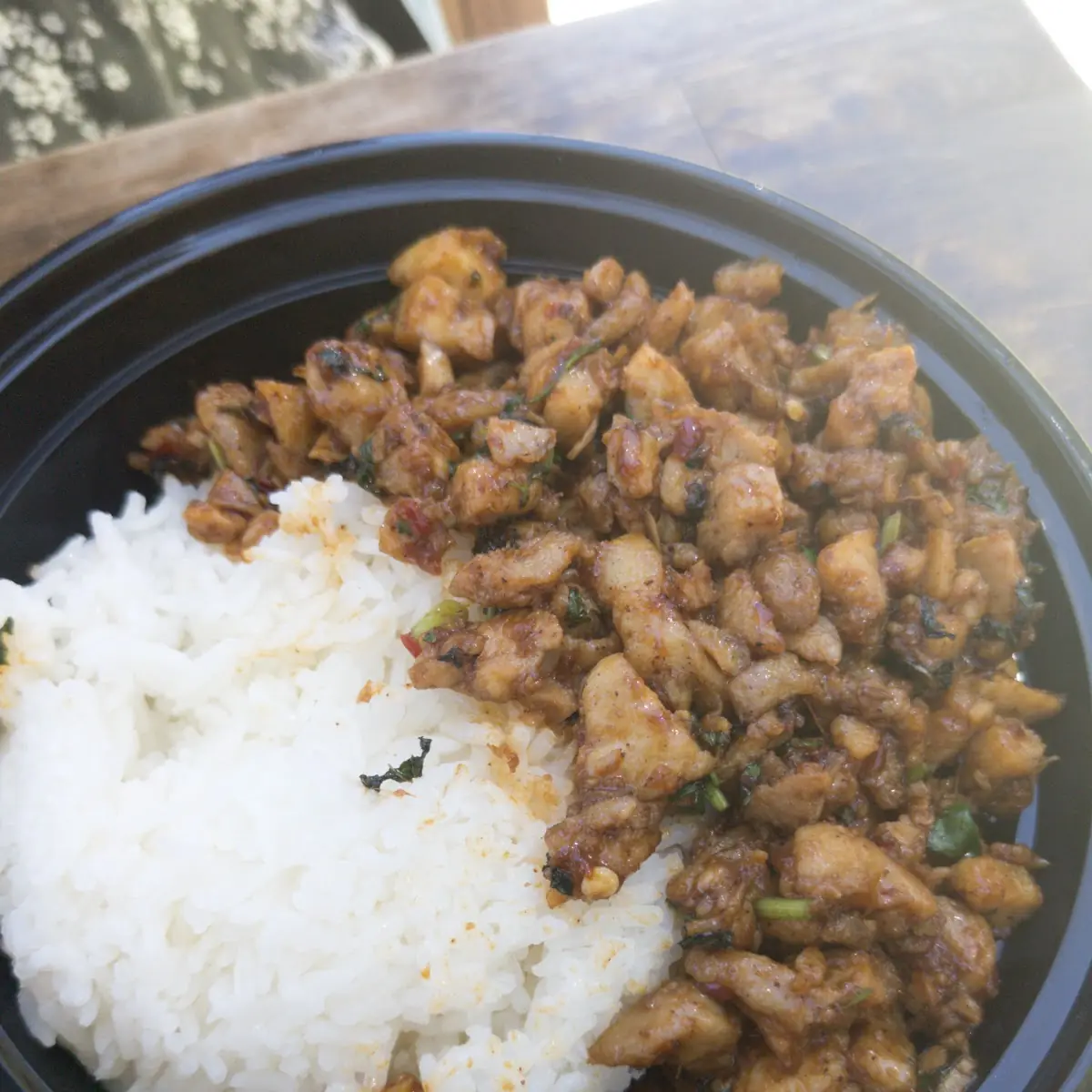 Mint Chicken Bowl