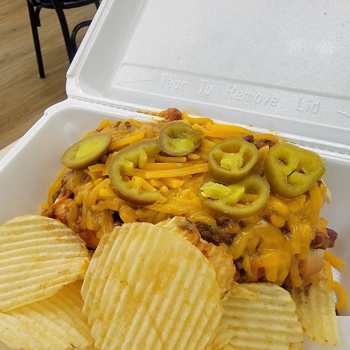 Loaded Chili Cheese Dog