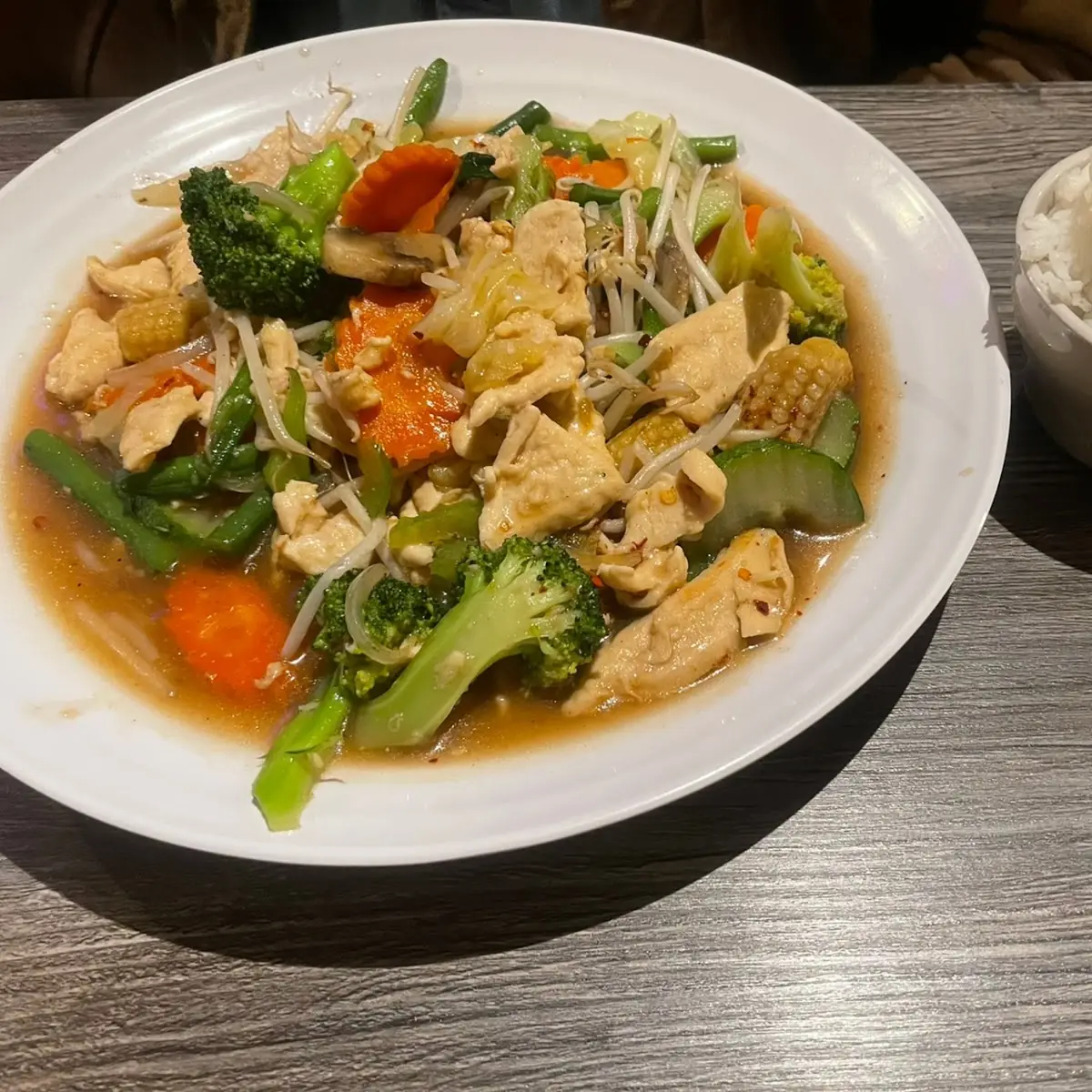 Veggie Lovers Stir Fry with Chicken